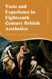 Taste and Experience in Eighteenth-Century British Aesthetics_cover