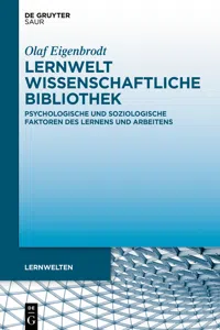 Lernwelt Wissenschaftliche Bibliothek_cover