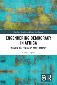 Engendering Democracy in Africa_cover