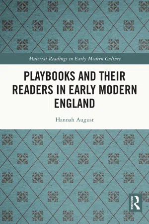 Playbooks and their Readers in Early Modern England