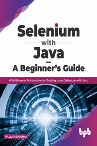 Selenium with Java – A Beginner's Guide_cover