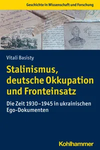 Stalinismus, deutsche Okkupation und Fronteinsatz_cover