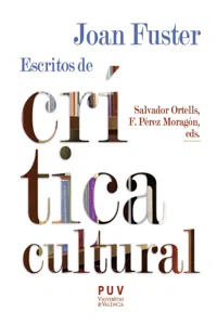 Joan Fuster: escritos de crítica cultural_cover