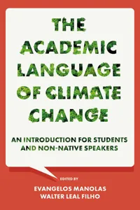 The Academic Language of Climate Change_cover