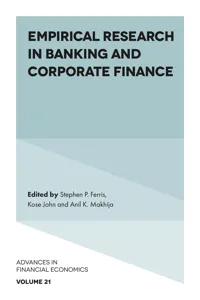 Empirical Research in Banking and Corporate Finance_cover