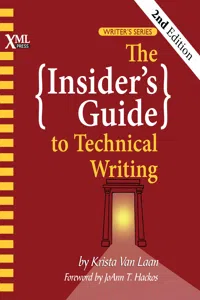 The Insider's Guide to Technical Writing_cover