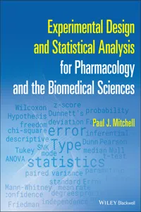 Experimental Design and Statistical Analysis for Pharmacology and the Biomedical Sciences_cover