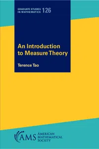 An Introduction to Measure Theory_cover