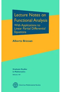 Lecture Notes on Functional Analysis_cover