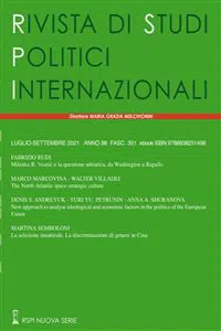 Rivista di Studi Politici Internazionali_cover