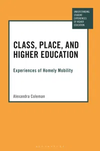 Class, Place, and Higher Education_cover