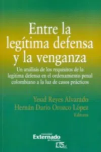 Entre la legítima defensa y la venganza_cover