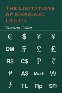 The Limitations of Marginal Utility_cover