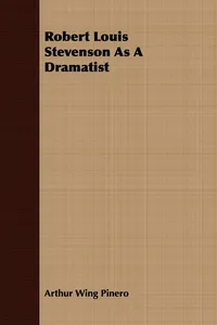 Robert Louis Stevenson As A Dramatist_cover