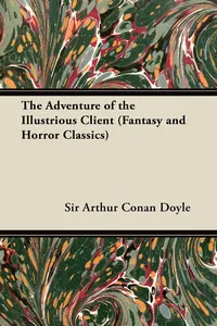 The Adventure of the Illustrious Client_cover