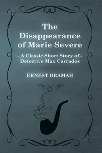 The Disappearance of Marie Severe_cover