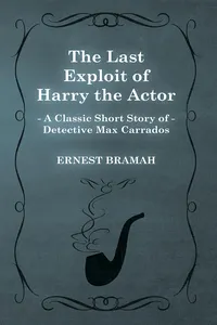 The Last Exploit of Harry the Actor_cover