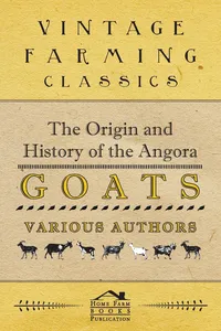 The Origin and History of the Angora Goats_cover