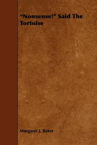 Nonsense! Said the Tortoise_cover