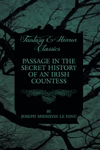 Passage in the Secret History of an Irish Countess_cover
