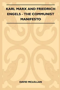 Karl Marx And Friedrich Engels - The Communist Manifesto_cover