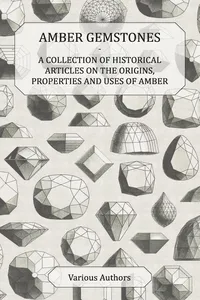 Amber Gemstones - A Collection of Historical Articles on the Origins, Properties and Uses of Amber_cover