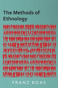 The Methods of Ethnology_cover