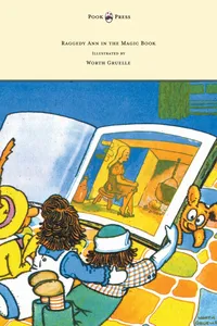 Raggedy Ann in the Magic Book - Illustrated by Worth Gruelle_cover