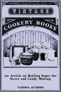 An Article on Boiling Sugar for Sweet and Candy Making_cover