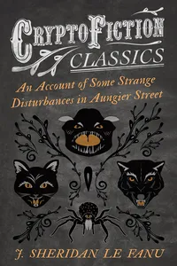 An Account of Some Strange Disturbances in Aungier Street_cover