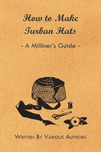 How to Make Turban Hats - A Milliner's Guide_cover