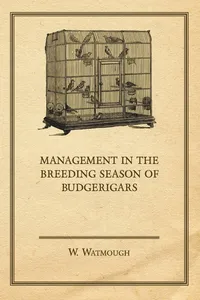 Management in the Breeding Season of Budgerigars_cover