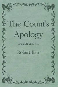 The Count's Apology_cover