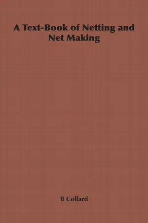 A Text-Book of Netting and Net Making