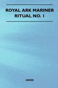 Royal Ark Mariner - Ritual No. 1_cover