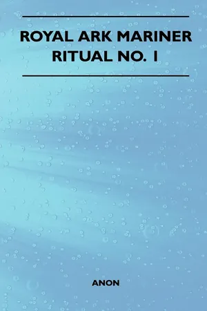 Royal Ark Mariner - Ritual No. 1
