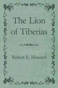 The Lion of Tiberias_cover