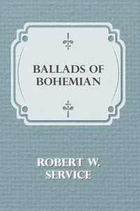 Ballads of a Bohemian_cover