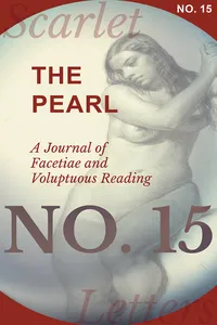 The Pearl - A Journal of Facetiae and Voluptuous Reading - No. 15_cover