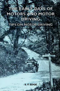 The Early Days Of Motors And Motor Driving - Tips On Motor Driving_cover