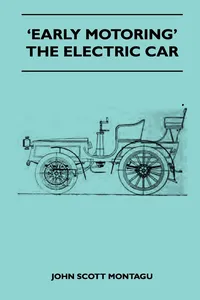'Early Motoring' - The Electric Car_cover