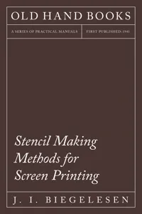 Stencil Making Methods for Screen Printing_cover