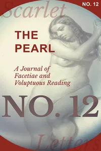 The Pearl - A Journal of Facetiae and Voluptuous Reading - No. 12_cover