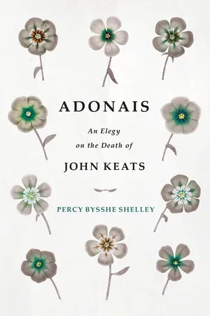 Adonais - An Elegy on the Death of John Keats