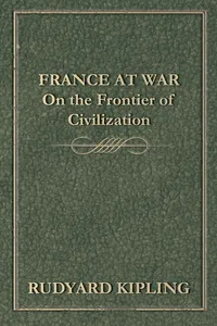 France at War - On the Frontier of Civilization_cover