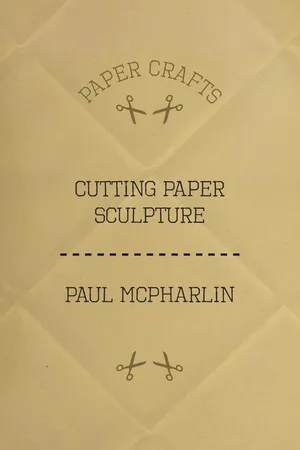 Cutting Paper Sculpture
