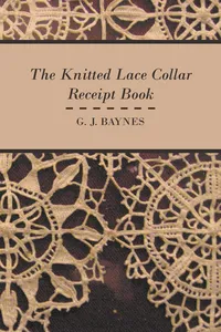 The Knitted Lace Collar Receipt Book_cover