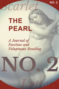 The Pearl - A Journal of Facetiae and Voluptuous Reading - No. 2_cover