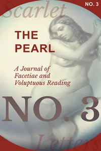 The Pearl - A Journal of Facetiae and Voluptuous Reading - No. 3_cover