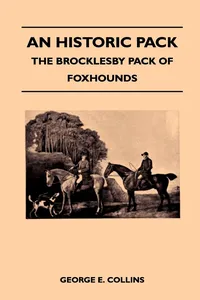 An Historic Pack - The Brocklesby Pack Of Foxhounds_cover